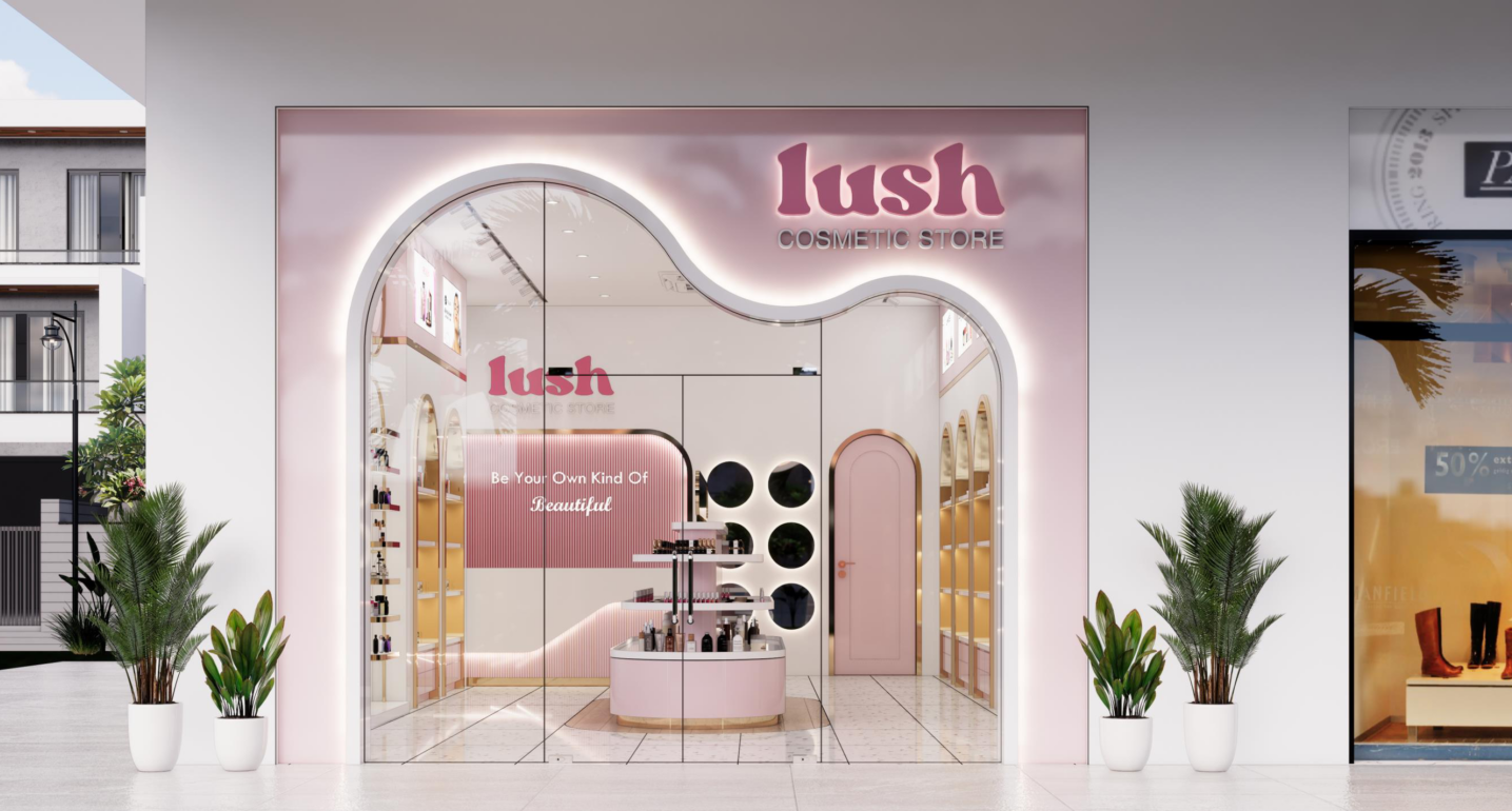 Lushh Salon Interior